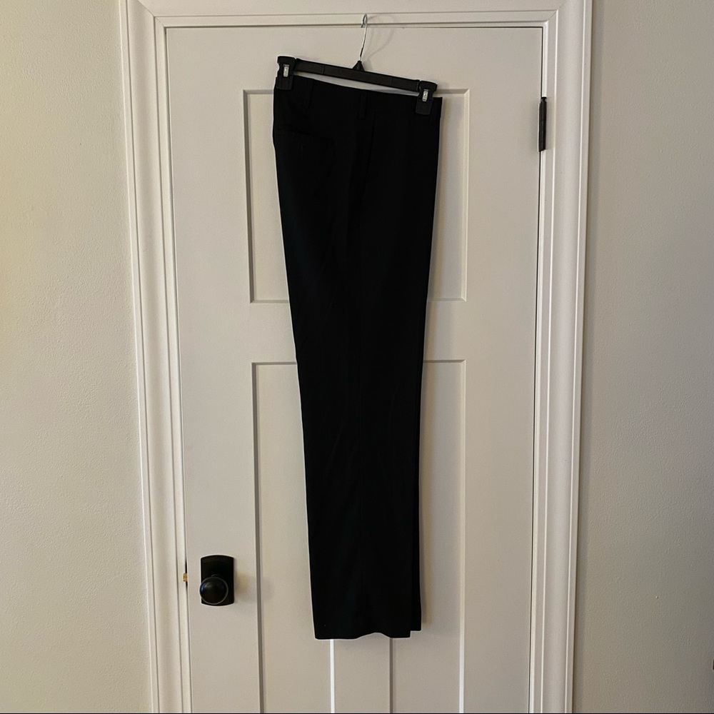 AXIST Men's Modern Fit Dress Pants – Black – 32W x 32L